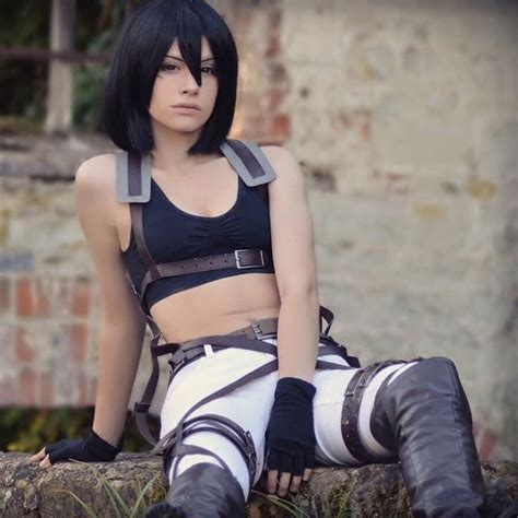 Mikasa sexy cosplay